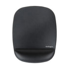 StarTech Mouse Pad with Wrist Support - Black-CAREFULLY DESIGNED: The gel-filled wrist rest (2.3"L x 7.1"W x 0.8"H) adapts to the contours of your wrist adding support and comfort for extended periods of time. The mouse pad area is durable for long-lasting use and is easy to clean