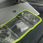 Travelon Tech Accessory Organizer - Charcoal-Perfect for working from home or at the office