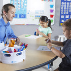 Learning Resources Create-A-Space Storage Center - White-7