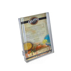 Azar Displays Single Pocket Letter Size Modular Brochure Holder For Counter, 10 Pack (252302)-Use on counter top for printed material