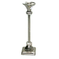 Elegance Candle Holder with Chatons, 8.5" (71043)-Candle holder