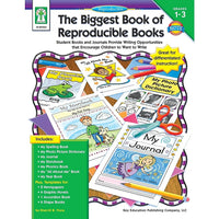 Livre numérique : Key Education - The Biggest Book of Reproducible Books, 04064-EB, 1re à 3e année-Vous recevrez deux courriels : le premier confirmant la totalité de votre commande et le second comportant un lien de téléchargement. Vous pourrez utiliser le lien de téléchargement immédiatement ou plus tard, comme vous le voulez.