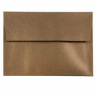 JAM Paper A6 Invitation Envelopes, 4.75 x 6.5, Stardream Metallic Bronze, 50 Pack (GCST652I)-Bronze stardream metallic envelope