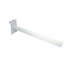 Can-Bramar Gridwall Straight Arm For Gridwall, 12", White, 25 Pack-8" Gridwall standard wire hooks to securely hang heavy loads.