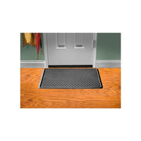 WeatherTech IndoorMat Door Mat for Home and Business, 30" x 60", Black-High quality door mat with a raised lip to contain spills and protect your floors