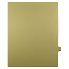 Mark Maker Legal Exhibit Index Tab Buff Single Tabs, 1/25th Cut, Letter Size, No Holes, Number 119, 25 Pack-Buff Single Tabs, 1/25th Cut
