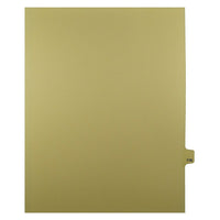 Mark Maker Legal Exhibit Index Tab Buff Single Tabs, 1/25th Cut, Letter Size, No Holes, Number 119, 25 Pack-Buff Single Tabs, 1/25th Cut