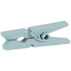 JAM Paper Wood Clothing Pin Clips, Medium, 1 1/8, Blue, 5 Packs of 50,  250 Total (230726776g)-4
