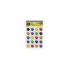 Teacher Created Resources Stickers, Colourful Paw Prints,, 1560 Pack (TCR4973)-Size: 1" x 1", 8 1/2" x 7" sheet