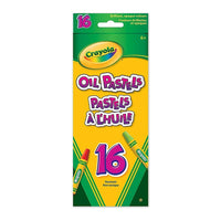Crayola Oil Pastels - Assorted Colours - 16 Pack-16 brilliant colours in a unique hexagonal shape