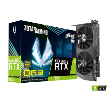 ZOTAC GAMING GeForce RTX 3050 Twin Edge OC 8GB GDDR6 Graphics Card