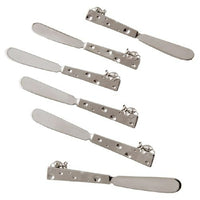 Elegance Mice Butter Knives Set of 6-Set Includes: 6 Piece