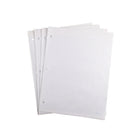 Hilroy Ruled Refill Paper - 3 Hole Punched - 10-7/8" x 8-3/8" - 200 Sheets-10-7/8 x 8-3/8 inches