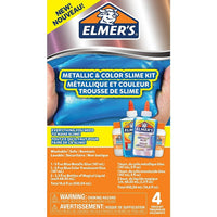 Elmer's Blue Chrome Slime Kit-Slime kit contains all you need for chrome Slime