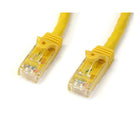 StarTech Cat6 Patch Cable with Snagless RJ45 Connectors, 75 Ft, Yellow-50-micron gold connectors ensure optimum conductivity while eliminating network signal loss due to oxidation or corrosion