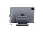 Satechi Aluminum Stand Hub for iPad Pro - Space Gray-2021 iPad Pro M1, 2020/2018 iPad Pro, 2020 iPad Air, 2020 MacBook Pro M1, 2019/2018/2017/2016 MacBook Pro, 2020 MacBook Air M1, 2018 MacBook Air, Microsoft Surface Pro 7, Surface Go, Samsung Galaxy S20 5G, Google PixelBook. Requires a USB-C PD port for full compatibility