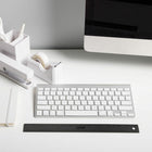 JAM Paper Stainless Steel Ruler with Non-Skid Backing - 12" - Grey - 12 Pack-Size: 12 Inches long / 1 Foot ruler