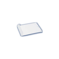 SupremeX Dupont Tyvek Flap-Stik Open-End Catalogue Envelopes - 14lb. - 9" x 12" - White - 100 Pack-Tyvek Envelopes