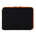 Vangoddy 17" Neoprene Laptop Sleeve - Orange-Front zippered compartment is great for holding accessories