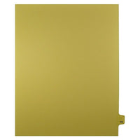 Mark Maker Legal Exhibit Index Tab Buff Single Tabs, 1/25th Cut, Letter Size, No Holes, Number 73, 25 Pack-Buff Single Tabs, 1/25th Cut