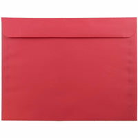 JAM Paper 9" x 12" Booklet Catalog Coloured Envelopes - Red Recycled - 50 Pack -Colour: Red Envelope