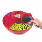 Salton Gummy Candy Maker-Fill trays with ice and place easy-clean silicone molds on top
