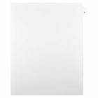 Mark Maker Legal Exhibit Index Tab White Single Tabs, 1/25th Cut, Letter Size, No Holes, Number 2, 25 Pack-White Single Tabs, 1/25th Cut