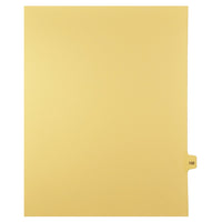 Mark Maker Legal Tabs - Letter Size - Buff - 1/15th cut - 25 tabs per package - 5 packages Pack - Number 132-Buff SingleTabs