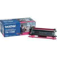 Brother TN110 Magenta Toner Cartridge (TN110M)-Standard toner cartridge, up to 1500 pages