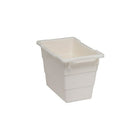 Cross Stack Tubs, White, 3 Pack-White