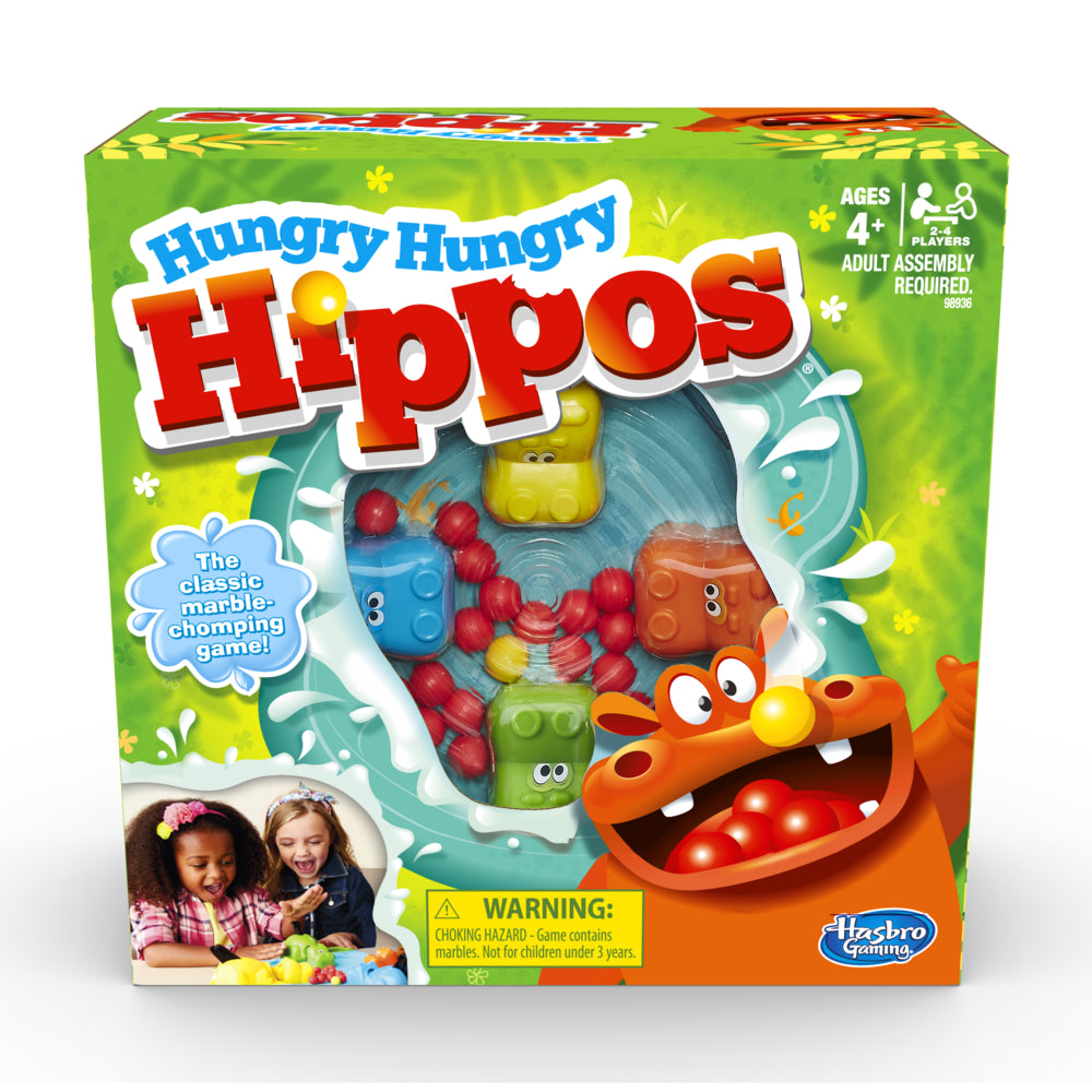Hasbro Elefun and Friends Hungry Hippos Board Game | staples.ca