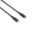 NXT Technologies 3' USB C 100W 10 Gbps Cable, Black-Cable length: 3'