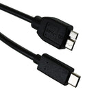 BlueDiamond USB 3.1 C Male to Micro B Male Cable, 3 ft (80120)-New reversible Type C connector plugs in the first time, every time!