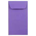 JAM Paper #5.5 Coin Envelopes, 3 1/8 x 5 1/2, Brite Hue Ultra Violet Purple, 500 Pack-Coin Envelopes