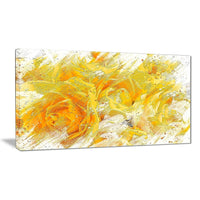 Designart Yellow Tulips Canvas Art Print, (PT3429-32-16)-Print