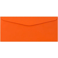 JAM Paper #9 Envelopes, 3 7/8 x 8 7/8, Orange Recycled, 500 Pack (1532899C)-Colour: Orange