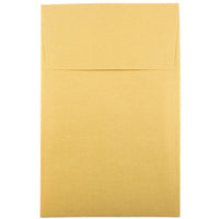 JAM Paper A10 Policy Envelopes, 6 x 9.5, Stardream Metallic Gold, 50 Pack (V018304I)-Gold stardream metallic envelope