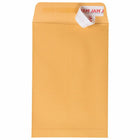 JAM Paper 6" x 9" Open End Catalog Envelopes with Peel and Seal Closure - Brown Kraft Manila - 500 Pack-Size: 6 x 9 inches