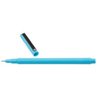 Marvy Uchida Fine-Tip Neon Felt-Tip Pen - Neon Blue-Tip Size: Fine