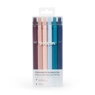 Poppin Flat Top Retractable Ballpoint Pen – Assorted – 12 Pack-Flat Top Retractable Ballpoint Pens