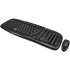 Adesso 2.4 GHz Wireless Desktop Keyboard & Mouse Combo-Desktop Full Size: Full size keyboard provides better typing experience.