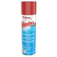 Windex Foaming Glass Cleaner Aerosol - 560g-Cleans mirrors, glass, aluminum, chrome bathroom fixtures, windows, stainless steel and more