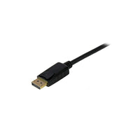 StarTech 10 ft DisplayPort to VGA Adapter Converter Cable, DP to VGA 1920x1200, Black-Connect a DisplayPort source directly to a VGA display or projector, with no additonal adapters or cables