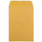 JAM Paper 5.5" x 7.5" Open End Envelopes, Brown Kraft, 100 Pack (4101c)-Brown paper envelopes