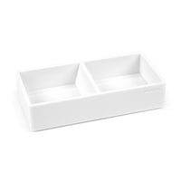 Poppin Softie This + That Tray - White-Poppin's White Softie This + That Tray matches perfectly with all White Poppin's products