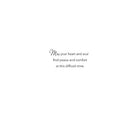 Millbrook Studios 5-3/8" x 7-3/4" With Caring Sympathy Greeting Cards and Envelopes, 18 Pack (06875)-Card shop quality greeting cards