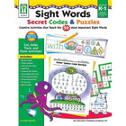 eBook: Key Education 804074-EB Sight Words Secret Codes & Puzzles - Grade K - 1-You will receive two emails: one confirming your entire order, and one with a "Download Software" buttonYou can download immediately or return to your email to download later