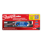 Sharpie Creative Markers - Water-Based Acrylic - Bullet Tip - Assorted Colours - 2 Pack-Creative markers with a paint-like ink that won't bleed through paper