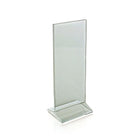 Azar Displays Vertical Top Load Acrylic Sign Holder, 10 Pack (142745)-Sign Holder