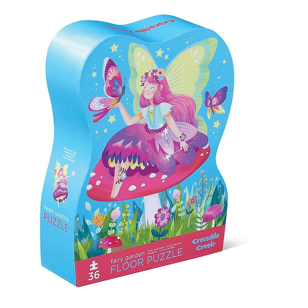 Crocodile Creek Fairy Garden Observational Floor Puzzle - 36